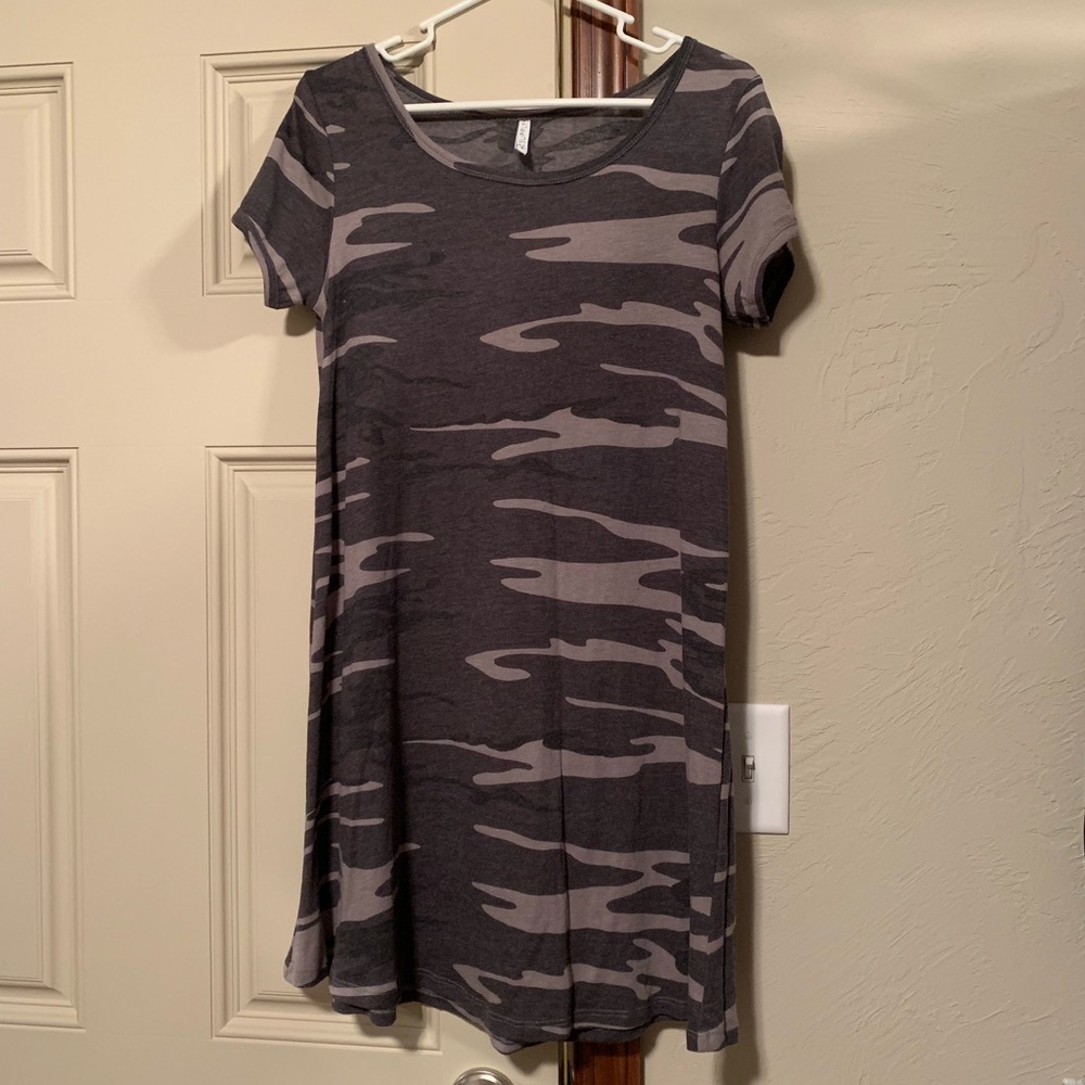 Camo T-Shirt dress